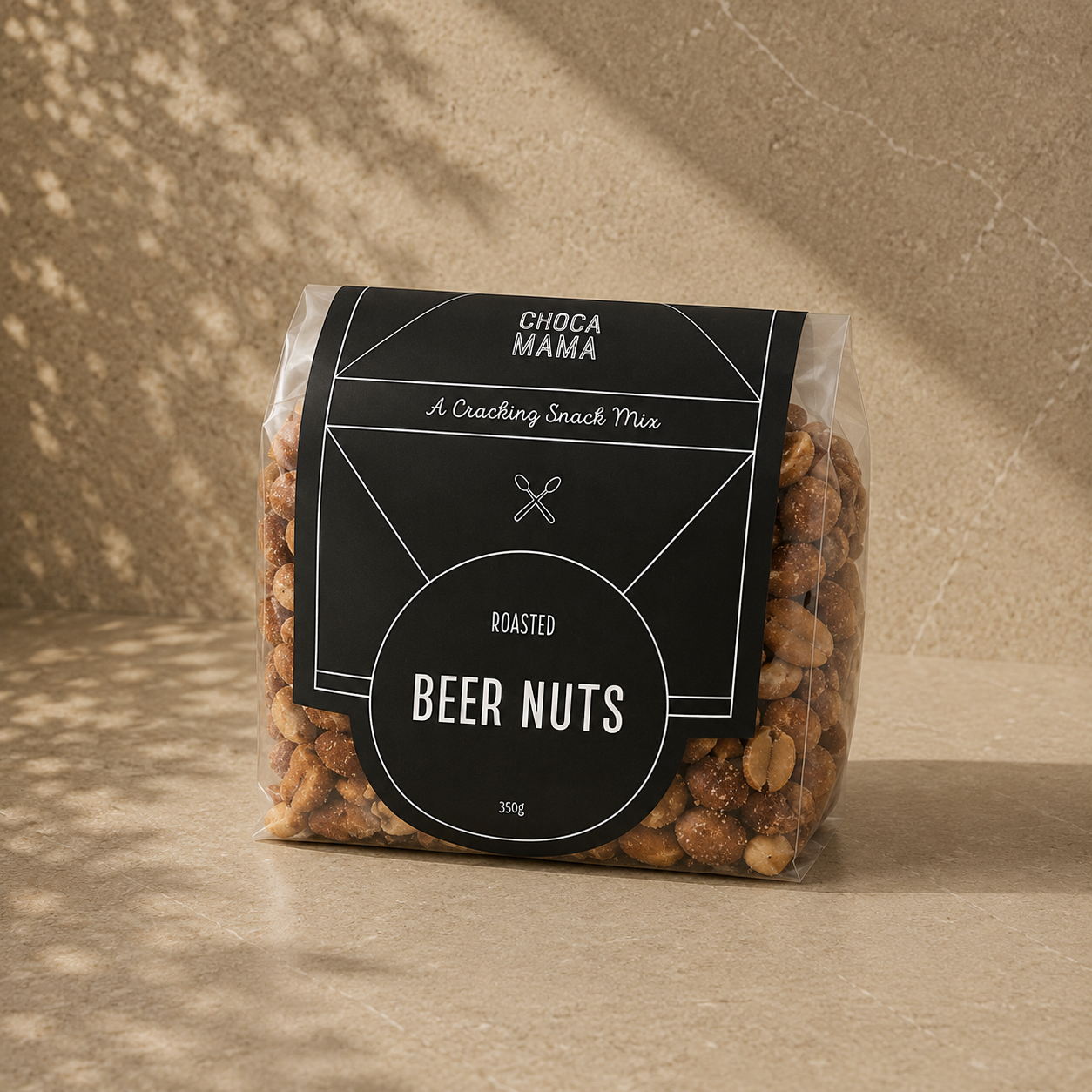 Chocamama Roasted Beer Nuts 350g — included in The Backyard Session Father's Day gift hamper by The Gifting Pantry
