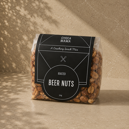 Chocamama Roasted Beer Nuts 350g — included in The Backyard Session Father's Day gift hamper by The Gifting Pantry
