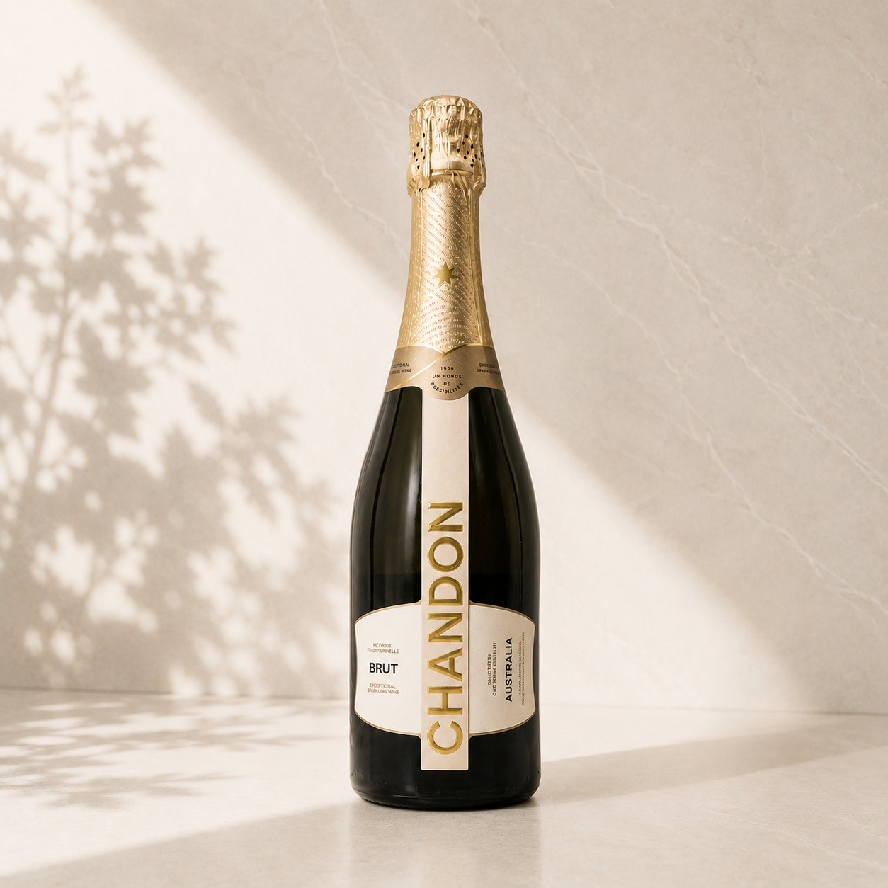 Chandon Brut sparkling wine 750ml – luxury champagne gift hamper inclusion, celebration gift for her Australia