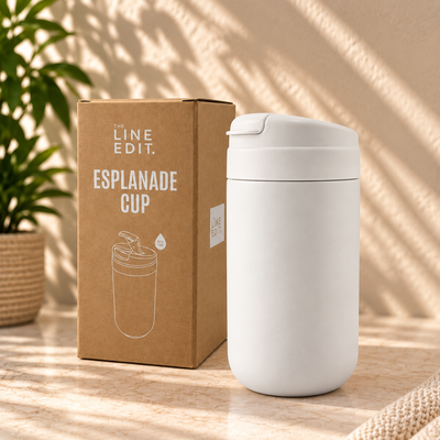 Esplanade Coffee Cup by The Line Edit.