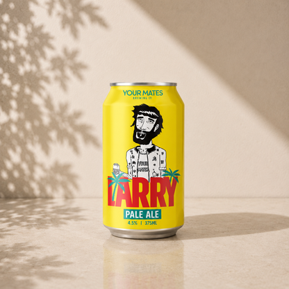 Your Mates Brewing Co. Larry Pale Ale 375ml — included in The Backyard Session Father's Day beer hamper for dad
