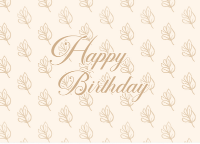 A gift card chosen for the occasion