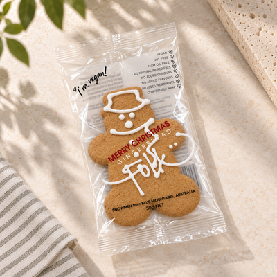 Gingerbread Folk Snowman (30g)