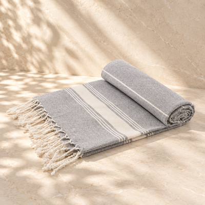 Grey Turkish Towel— Nicola Spring
